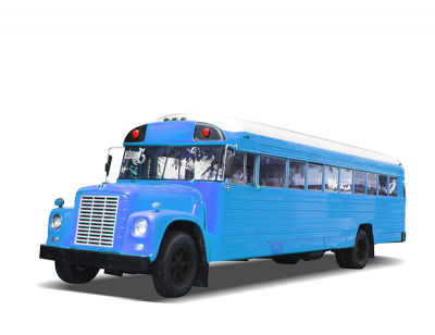 Schoolbus (USA) blue